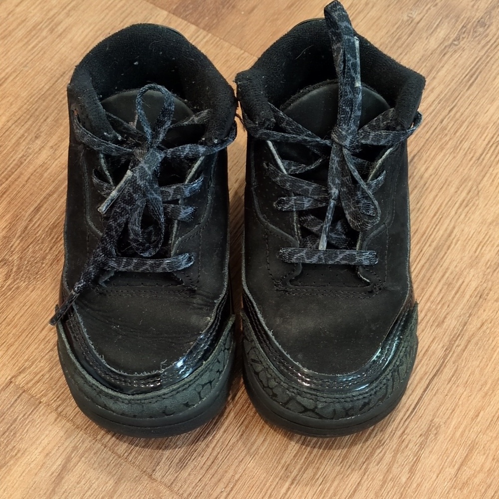 Jordan Black Kids Sneakers